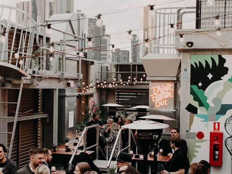 QT Melbourne Secret Garden Bar