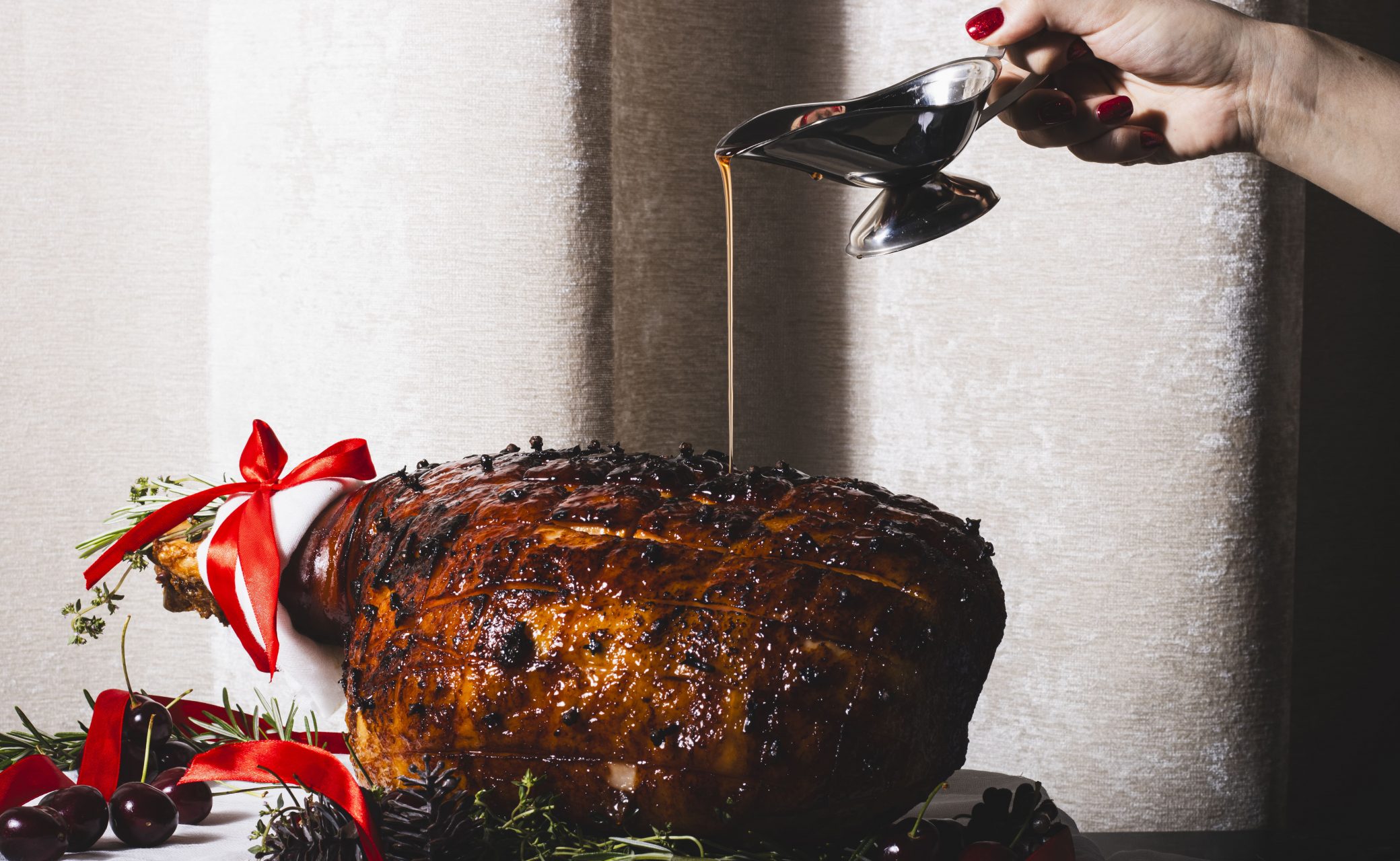 Orange + Cherry Baked Ham Recipe: A Nic Wood Family Favourite