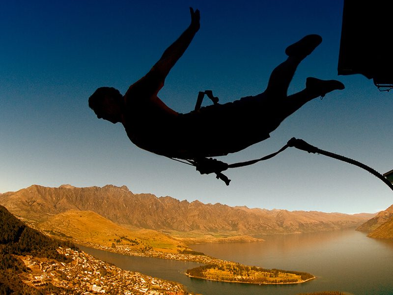 Bungy Jump with the AJ Hackett Team