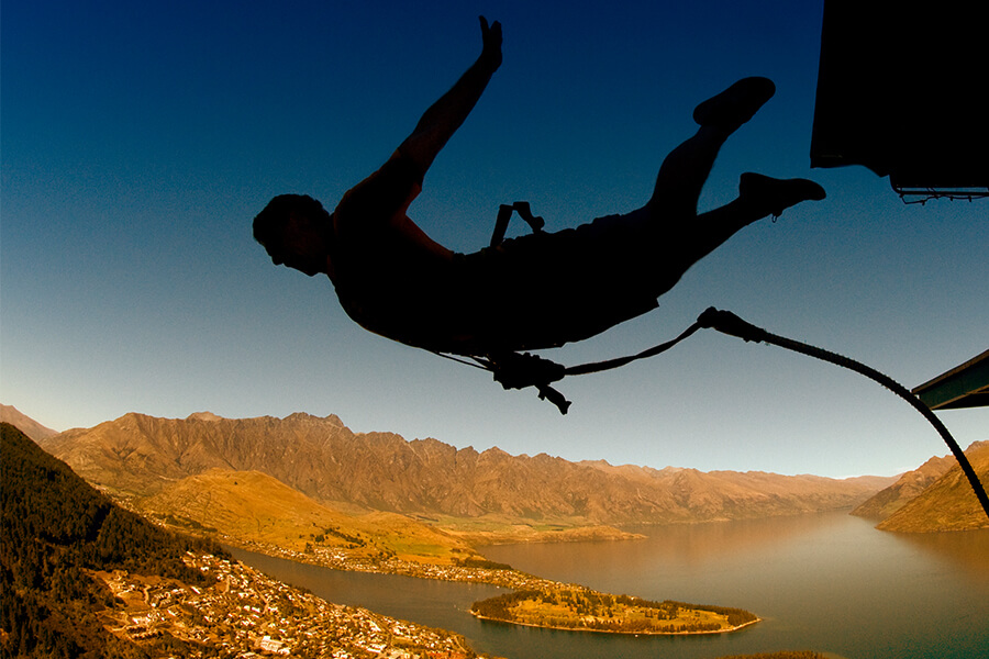 Bungy Jump with the AJ Hackett Team
