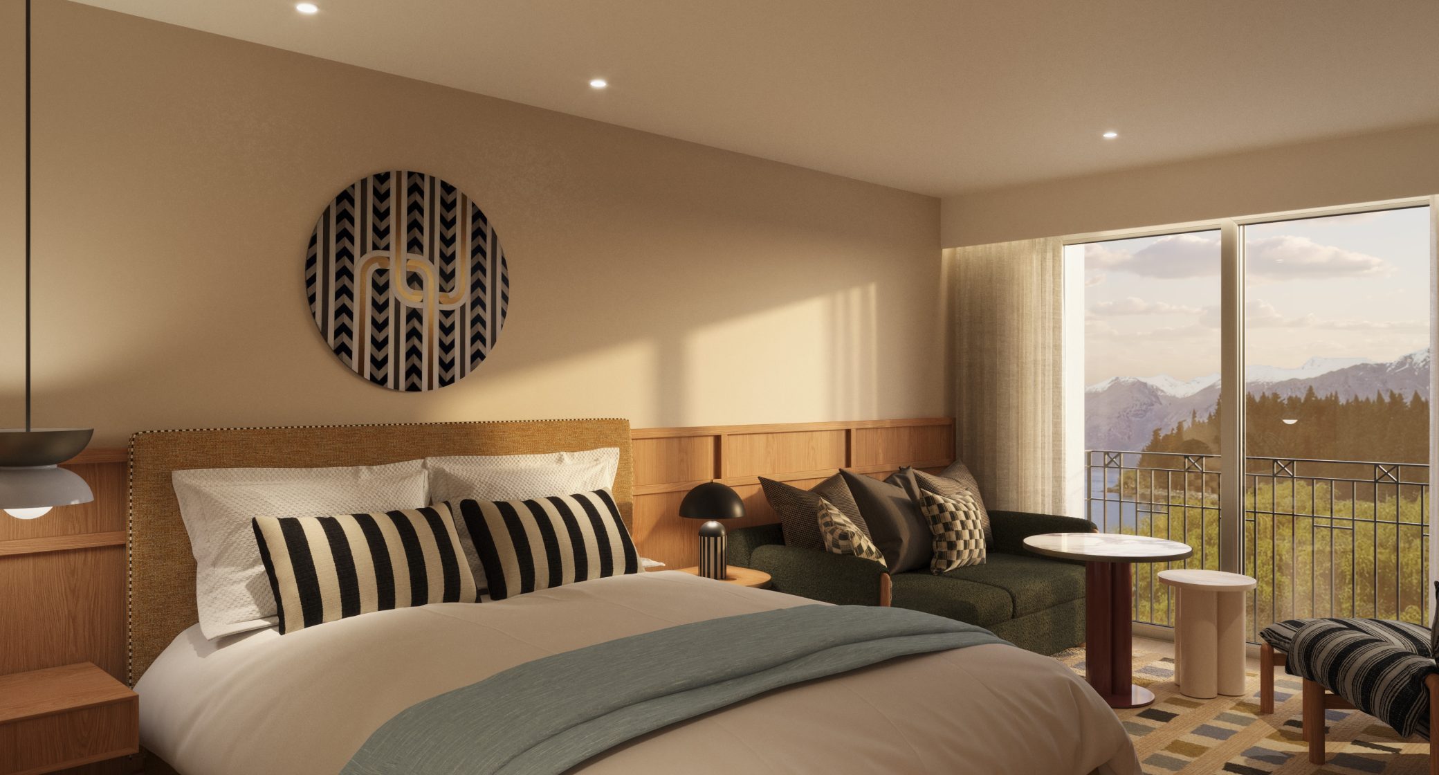 QT Lakeview Deluxe King with Terrace
