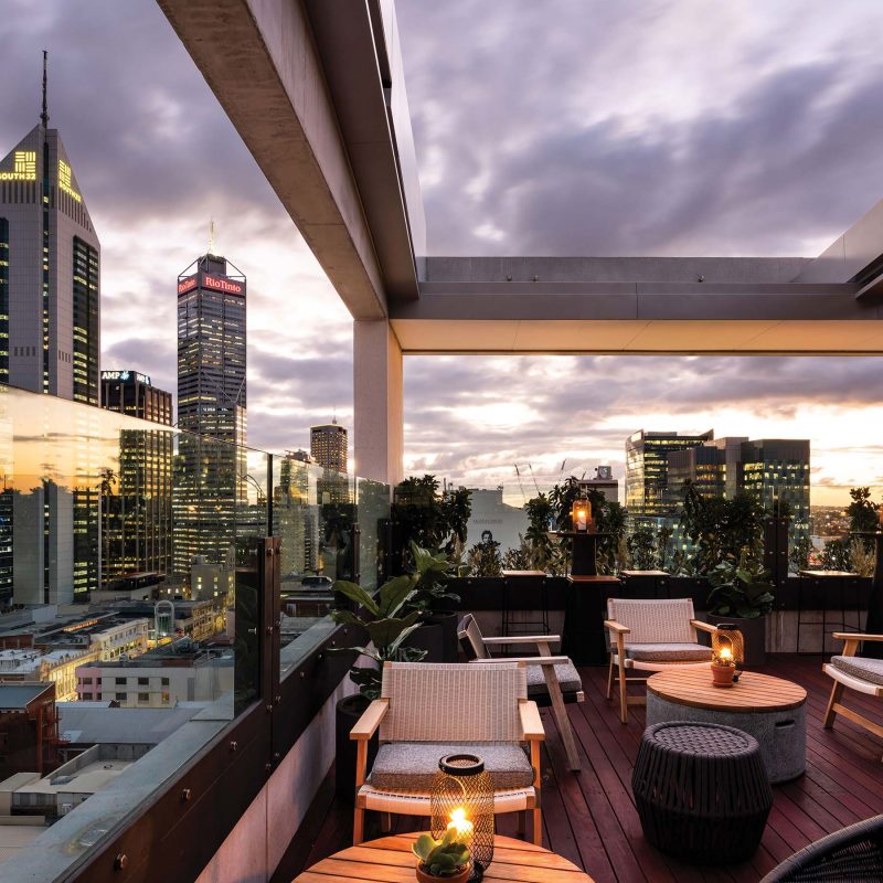 QT Perth - Meetings & Events Venue Perth - Rooftop at QT