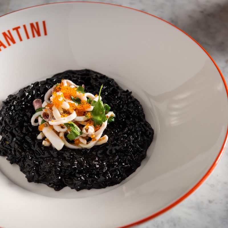 Spotlight on Santini’s Ink-redible Squid ink risotto