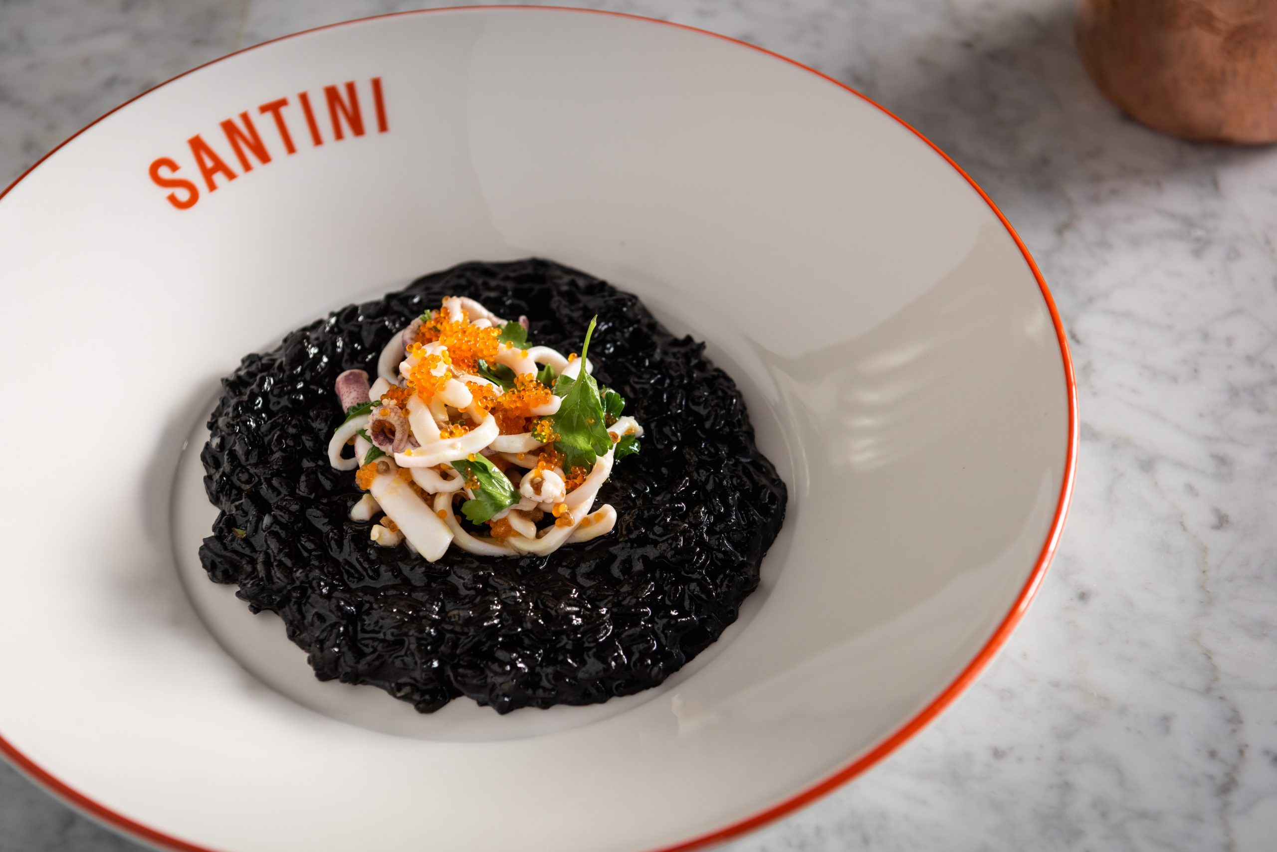 Spotlight on Santini’s Ink-redible Squid ink risotto | QT Perth