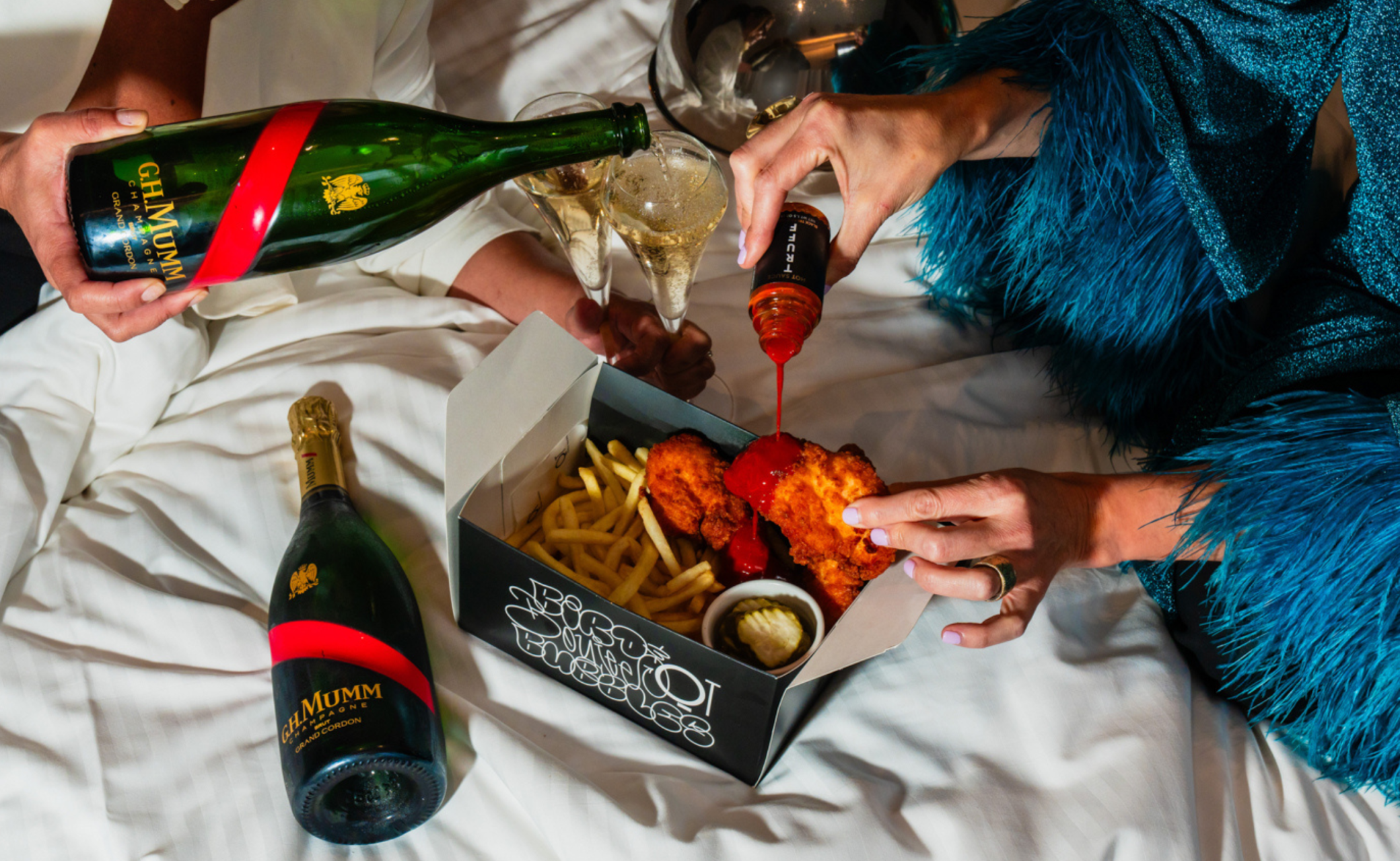 Champagne Problems & Fried Chicken in Bed – Finally Getting to Live Out the Rock Star Fantasy on a Wild Staycation