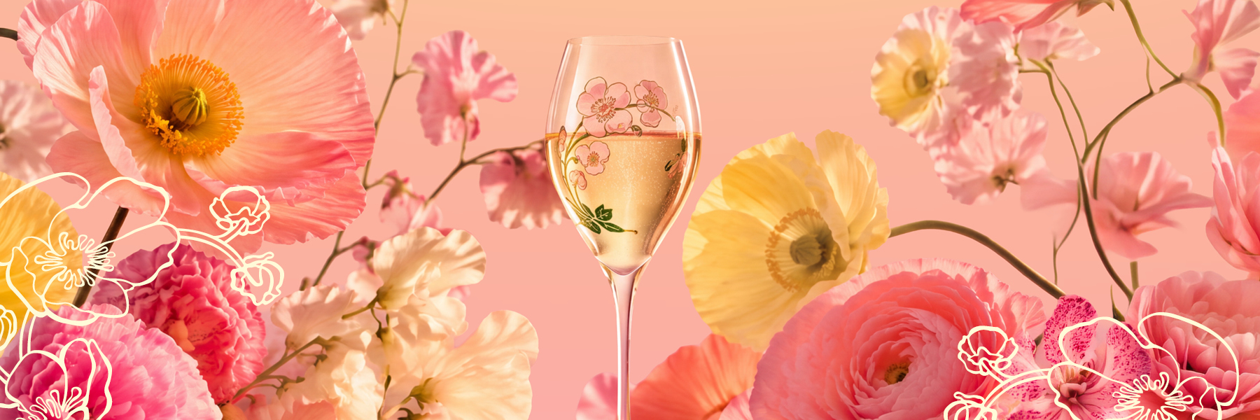 Finery, Florals & Flûtes