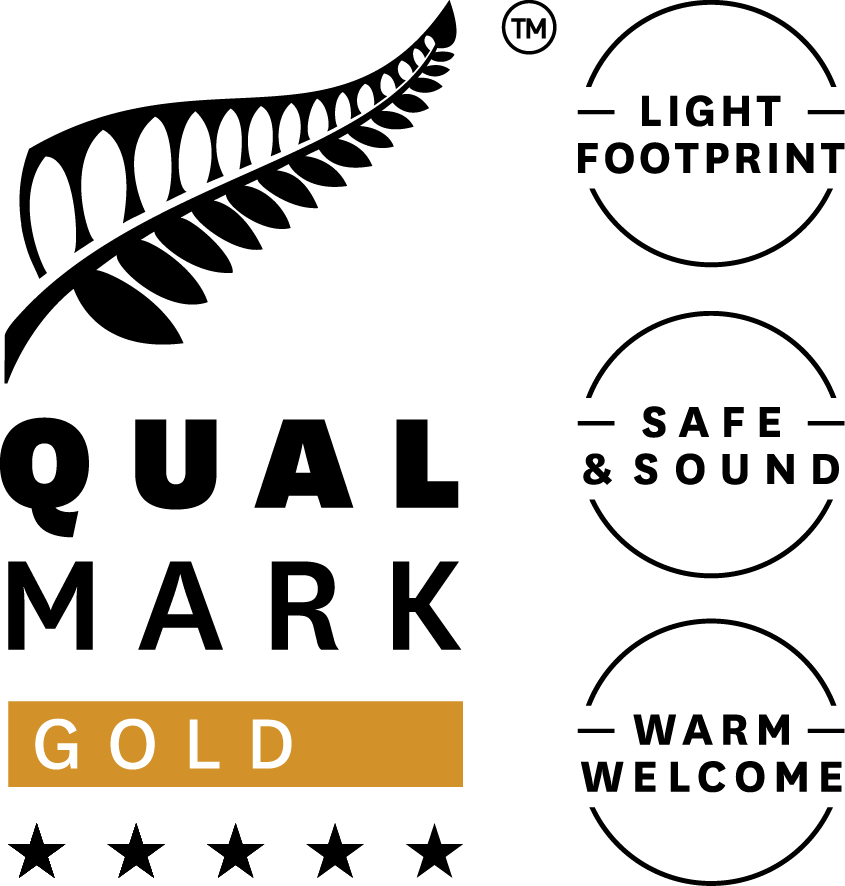 Qualmark Gold Sustainable Tourism Award and 5-Star Rating