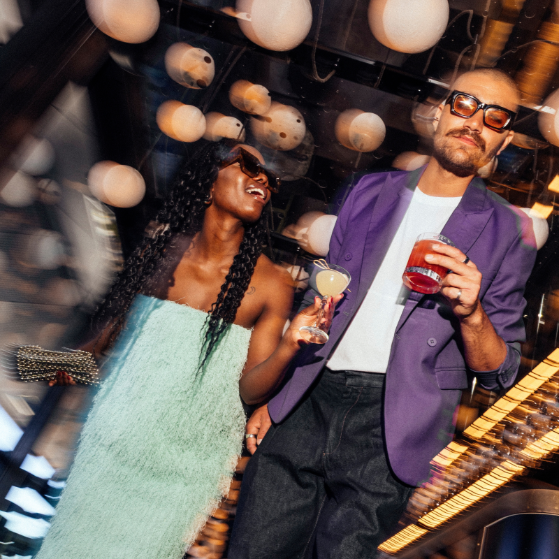 New Year's Eve. Two destinations. A front-row seat to midnight.