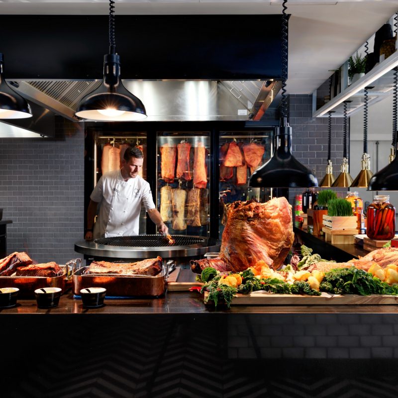Bazaar Food Stations