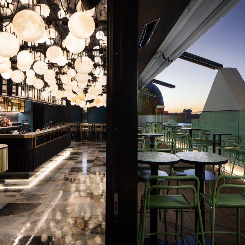 Rooftop at QT Newcastle Night
