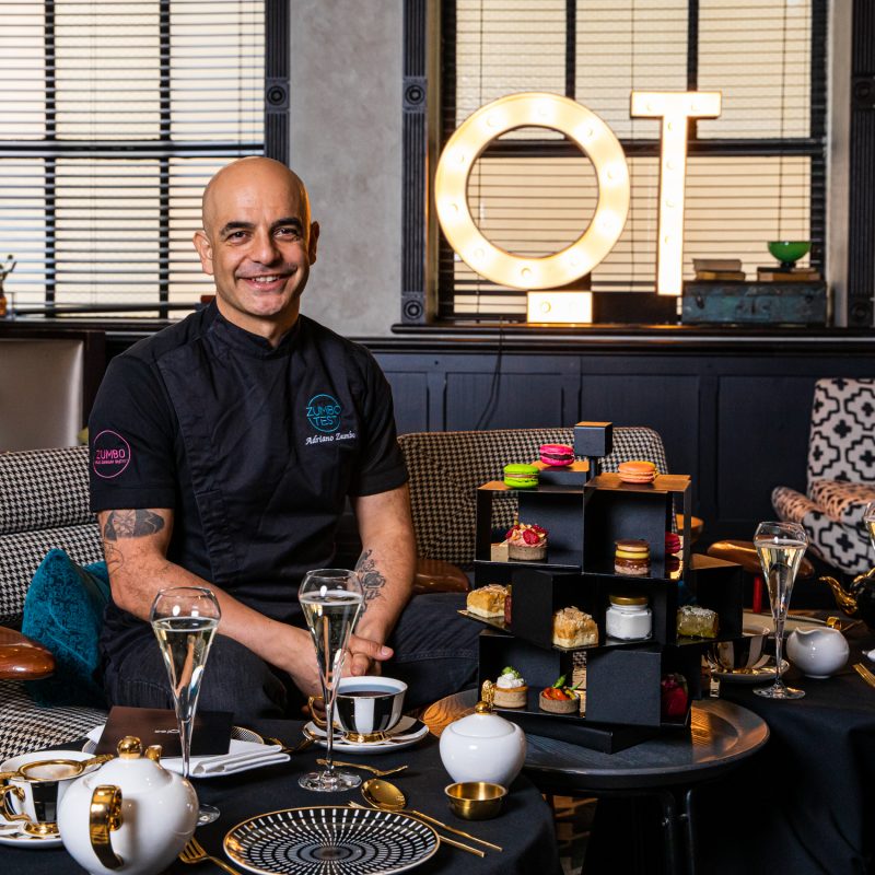 Master Pâtissier Adriano Zumbo Drops a Decadent Plant-Based and Gluten-Free Menu at QTea High Tea