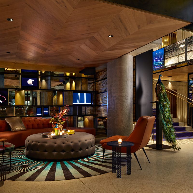 QT Melbourne Lobby