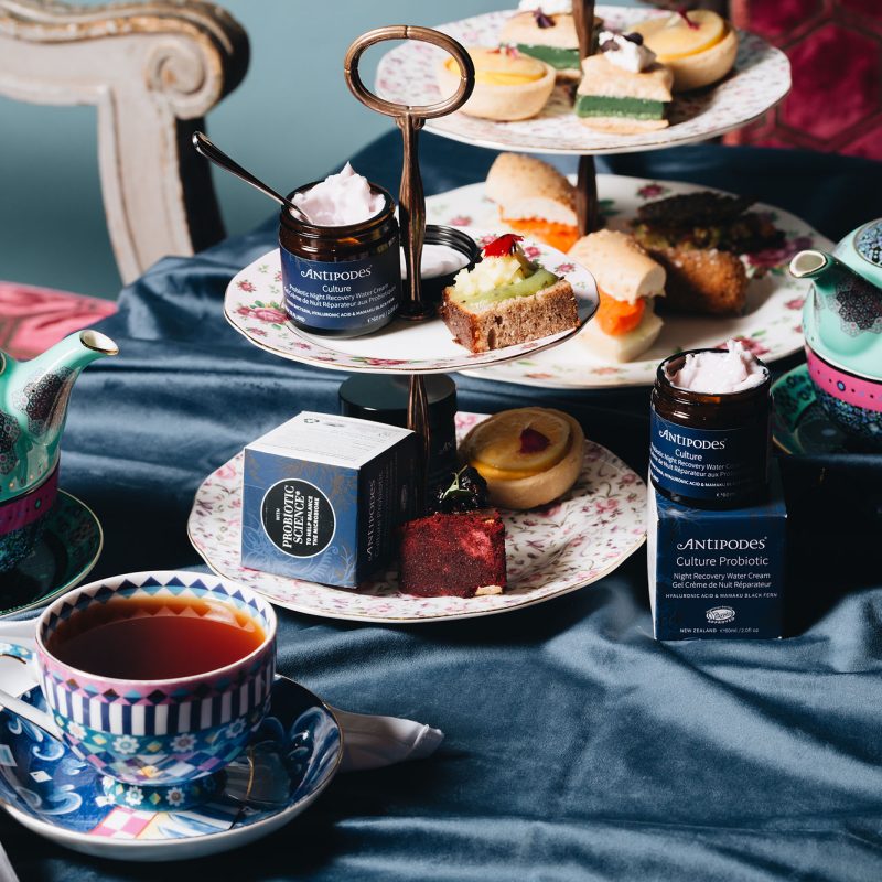 Ferments From Face To Plate: QT Wellington Teams Up With Antipodes On High Tea Inspired By Probiotic Skincare