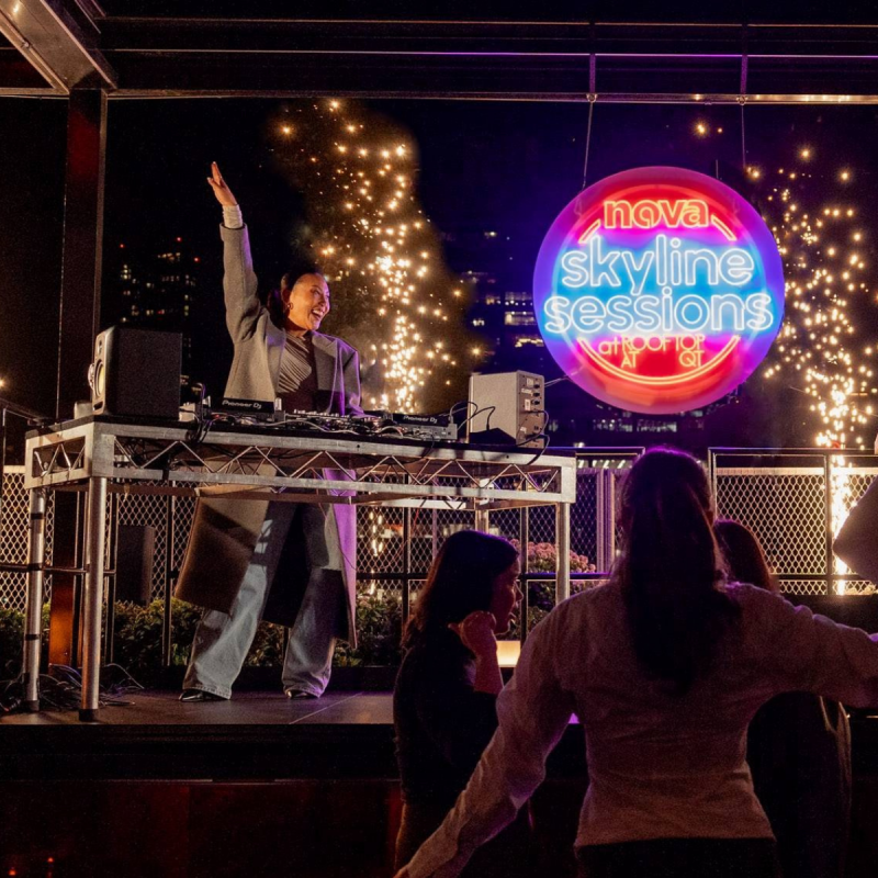 Nova’s Skyline Sessions at Rooftop at QT