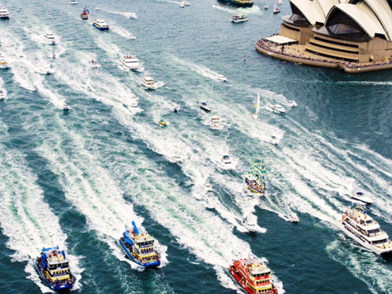 Australia Day in Sydney