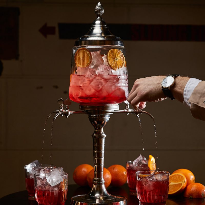 QT at Home – Gowings Bar’s Negroni Fountain