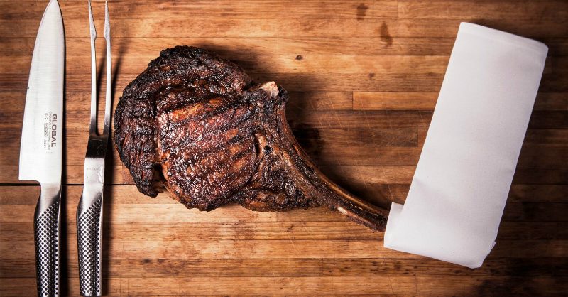 Double Rib Eye Tomahawk