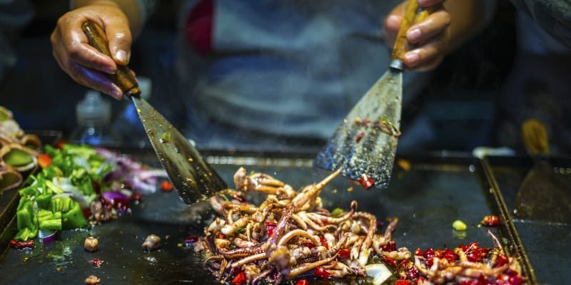 Wokkin’ Out At Chinatown Street Markets