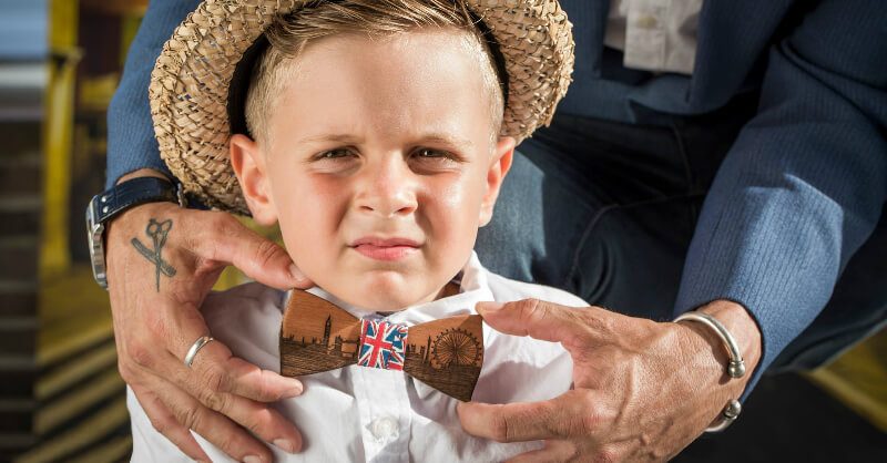 Wooden Bow Ties