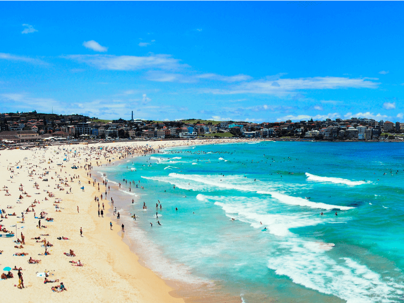 Christmas Day in Bondi