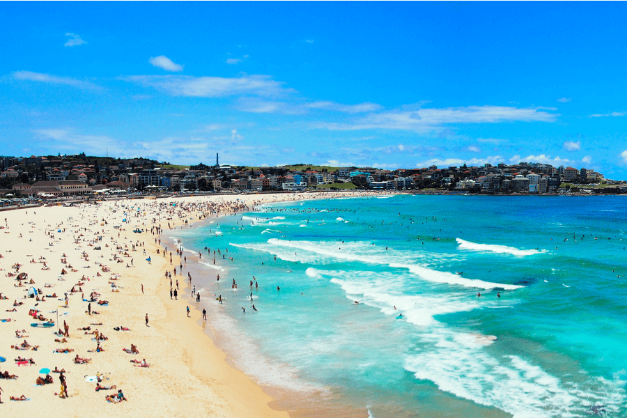 Christmas Day in Bondi